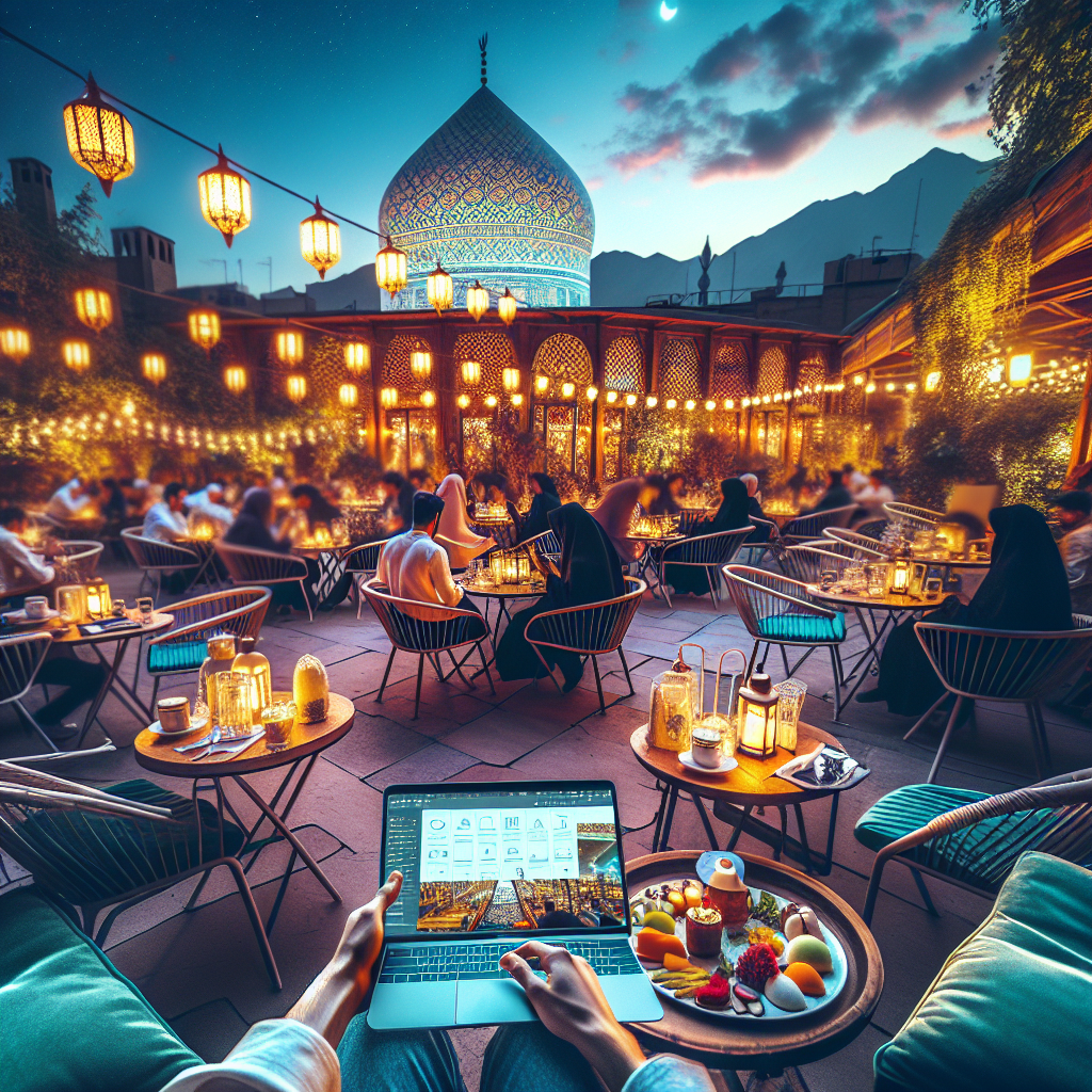 ۵ کافه روباز تهران برای یک افطار بهیادماندنی در رمضان