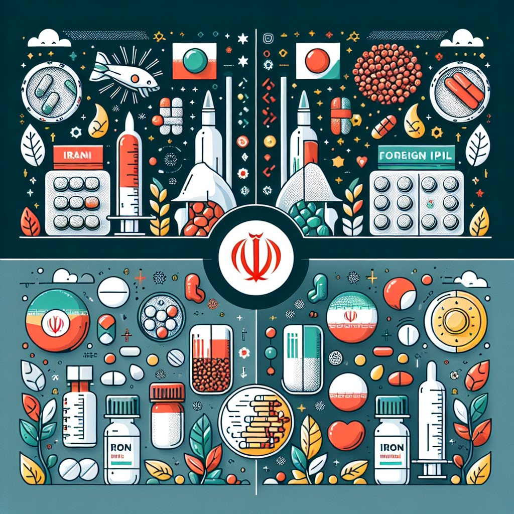 ۷ قرص آهن برتر برای کم‌خونی: مقایسه کامل برندهای ایرانی و خارجی