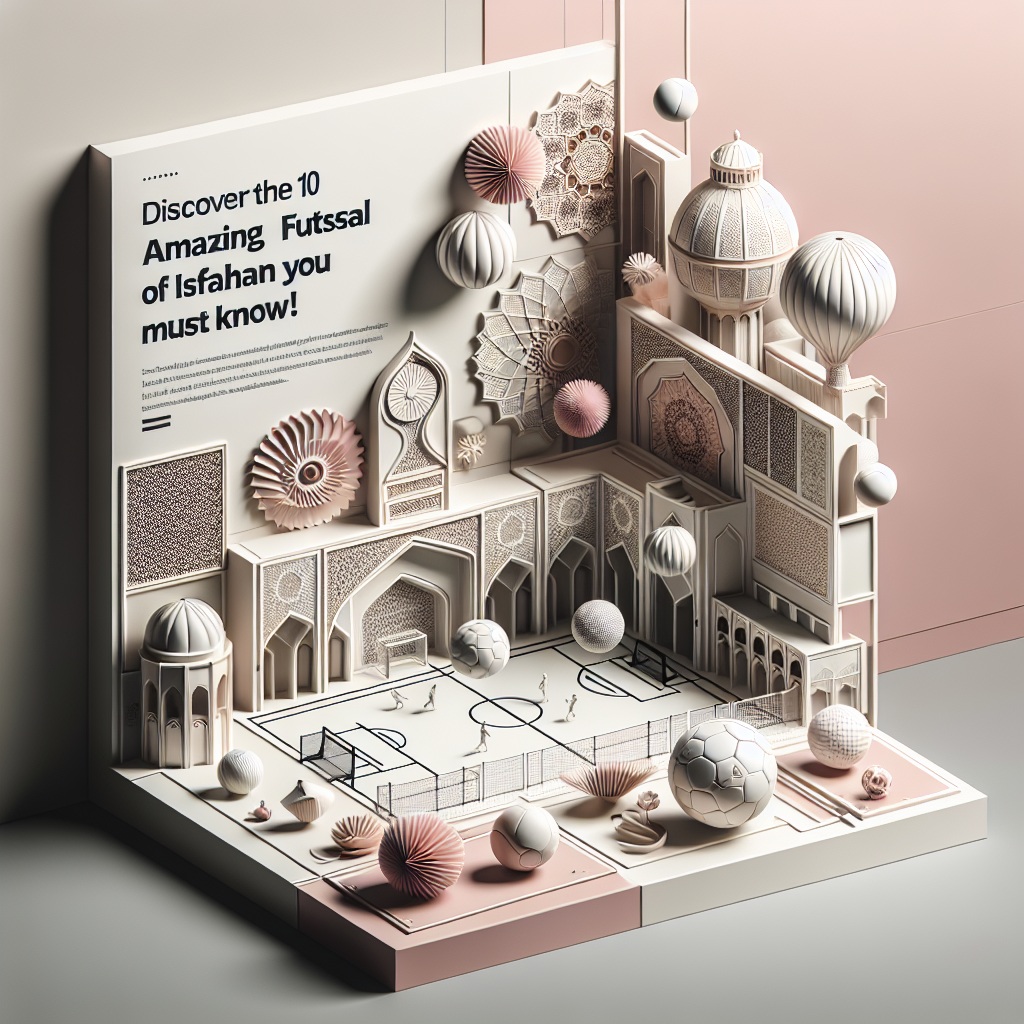 ۱۰ سالن فوتسال شگفتانگیز اصفهان که باید بشناسید!
