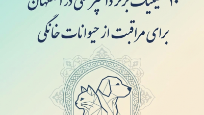 ۱۰ کلینیک برتر دامپزشکی در اصفهان برای مراقبت از حیوانات خانگی