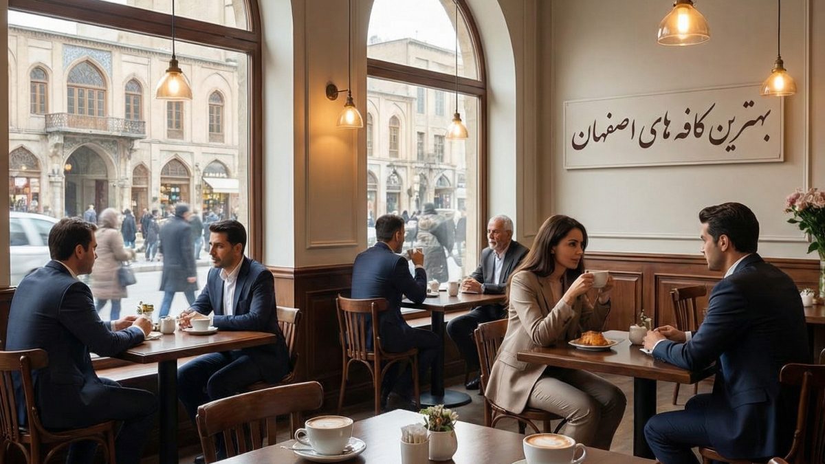بهترین کافه های اصفهان