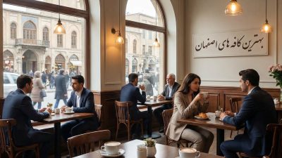بهترین کافه های اصفهان